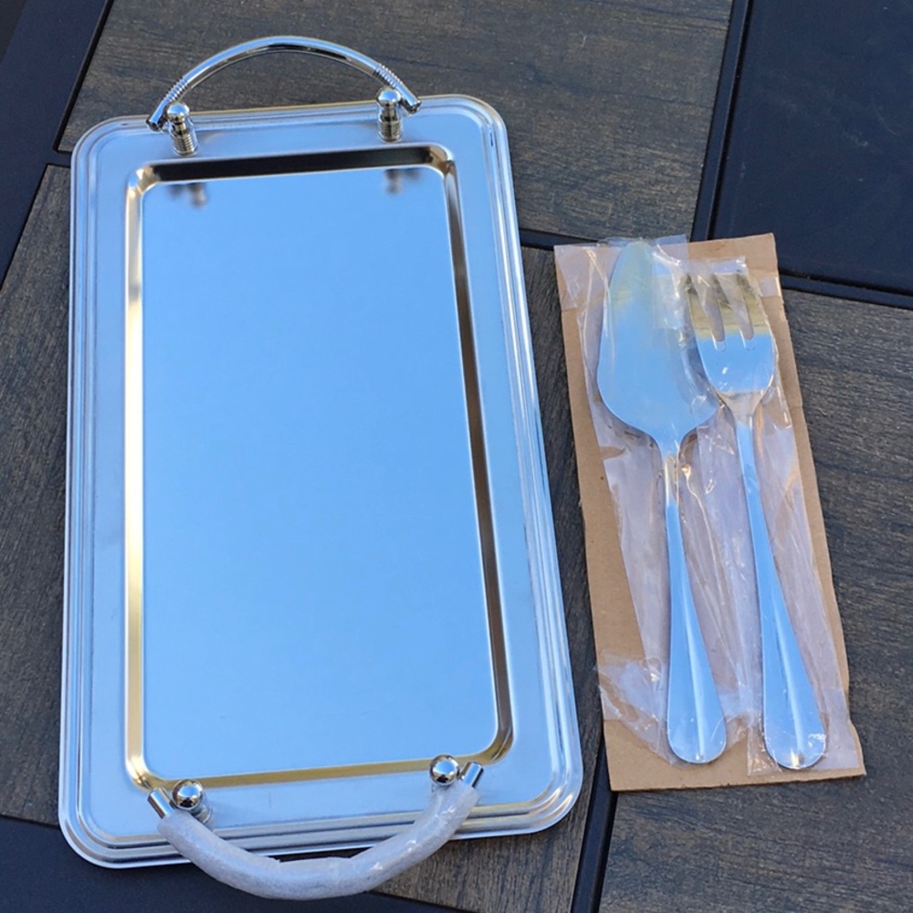 Snack tray set